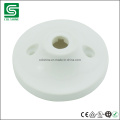 White Glazed Porcelain Small Ceiling Rose for Vintage Pendant Lights Wall Light